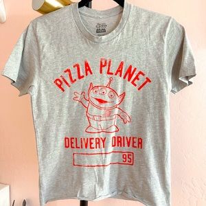 Toy Story Alien Pizza Planet Delivery Driver Tee